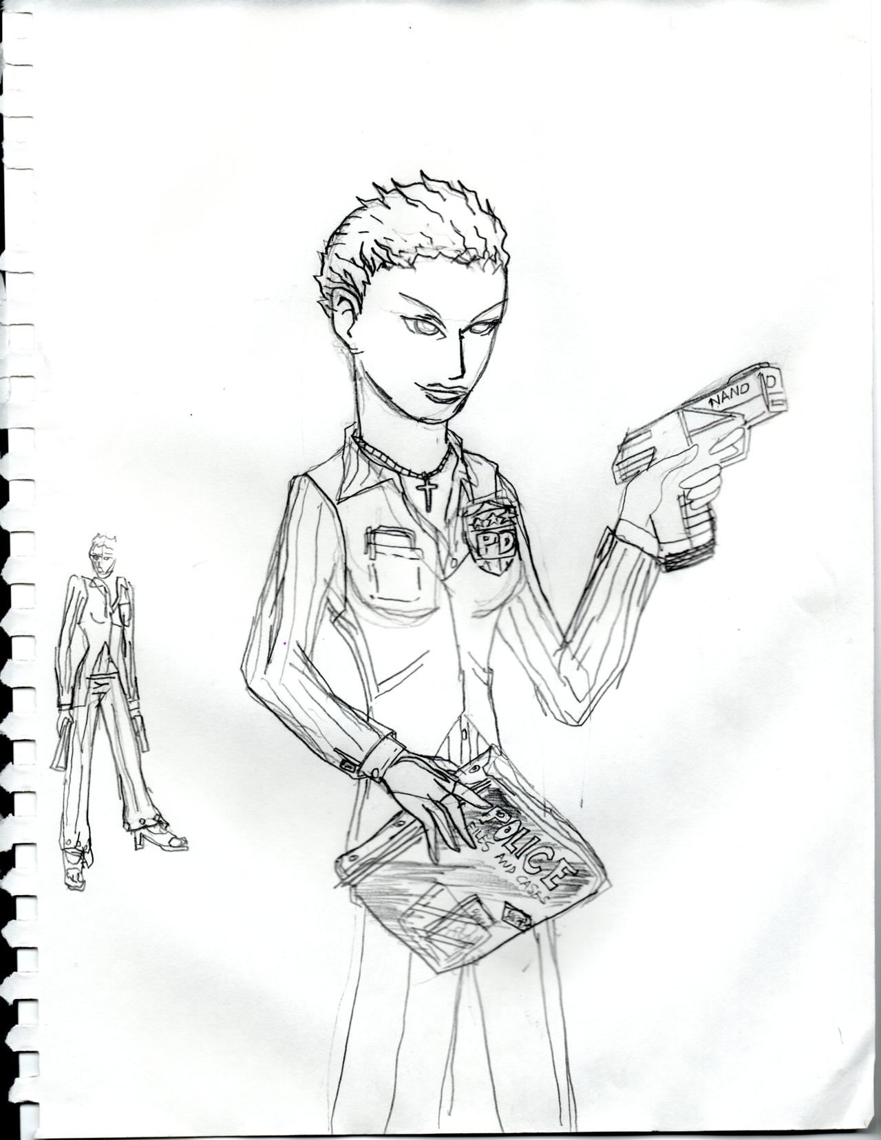 Cop Concept Art by Nightphoenix2 on DeviantArt