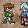 Scott Pilgrim and Ramona Flowers