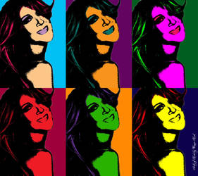 Celine Dion Pop Art 001