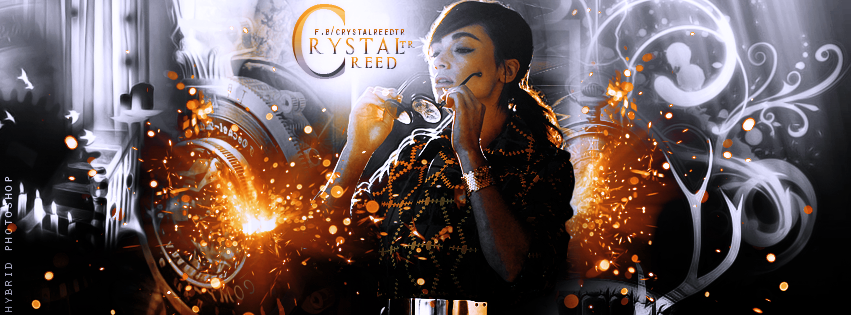 Crystal Reed Cover