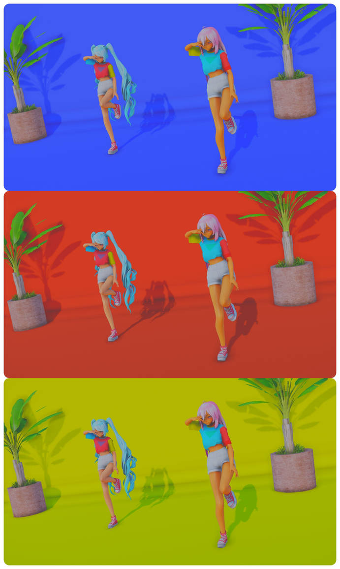 Color Code Mmd MMD MULTI COLOR SCREEN STAGE DOWNLOAD by JE135 on DeviantArt