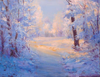 Winter path. by herrerojulia
