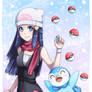 dawn + piplup :D