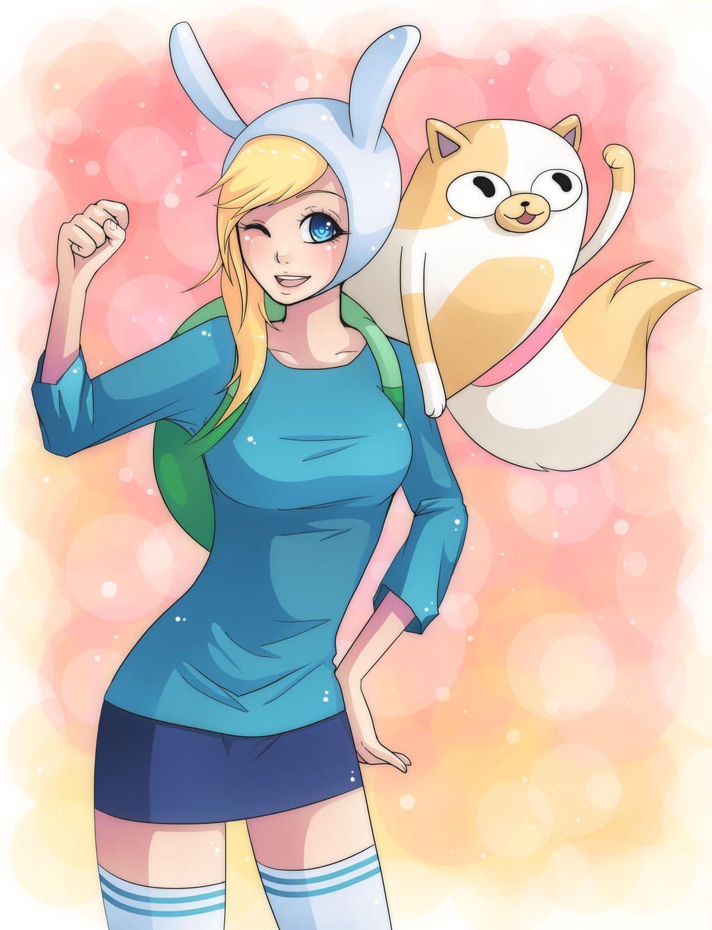 Fionna & Cake  Adventure time art, Adventure time anime