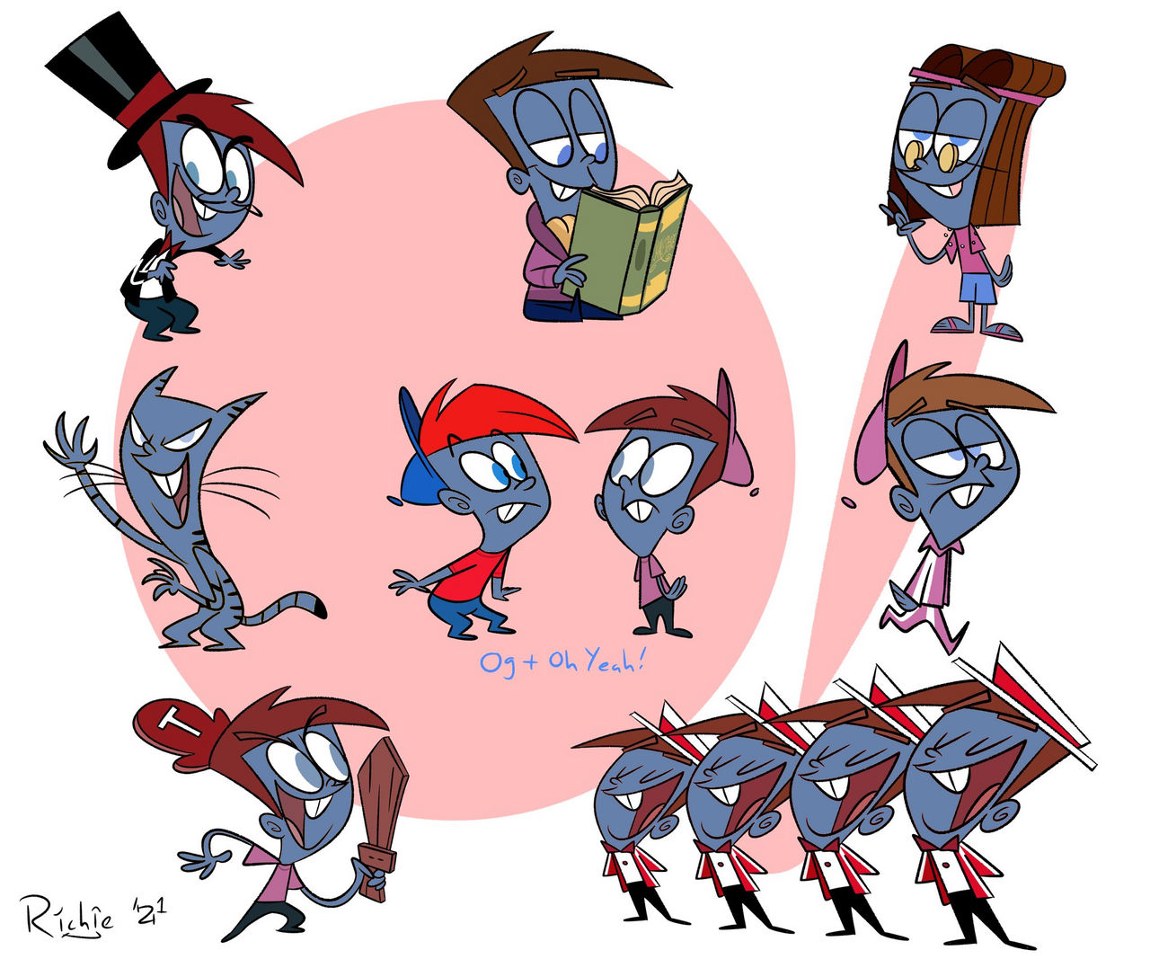Oh Yeah Master Oh Yeah Cartoons Inc. by WarrenVHS8101995 on DeviantArt