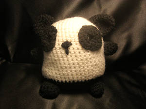 Square Crochet Panda Amigurumi