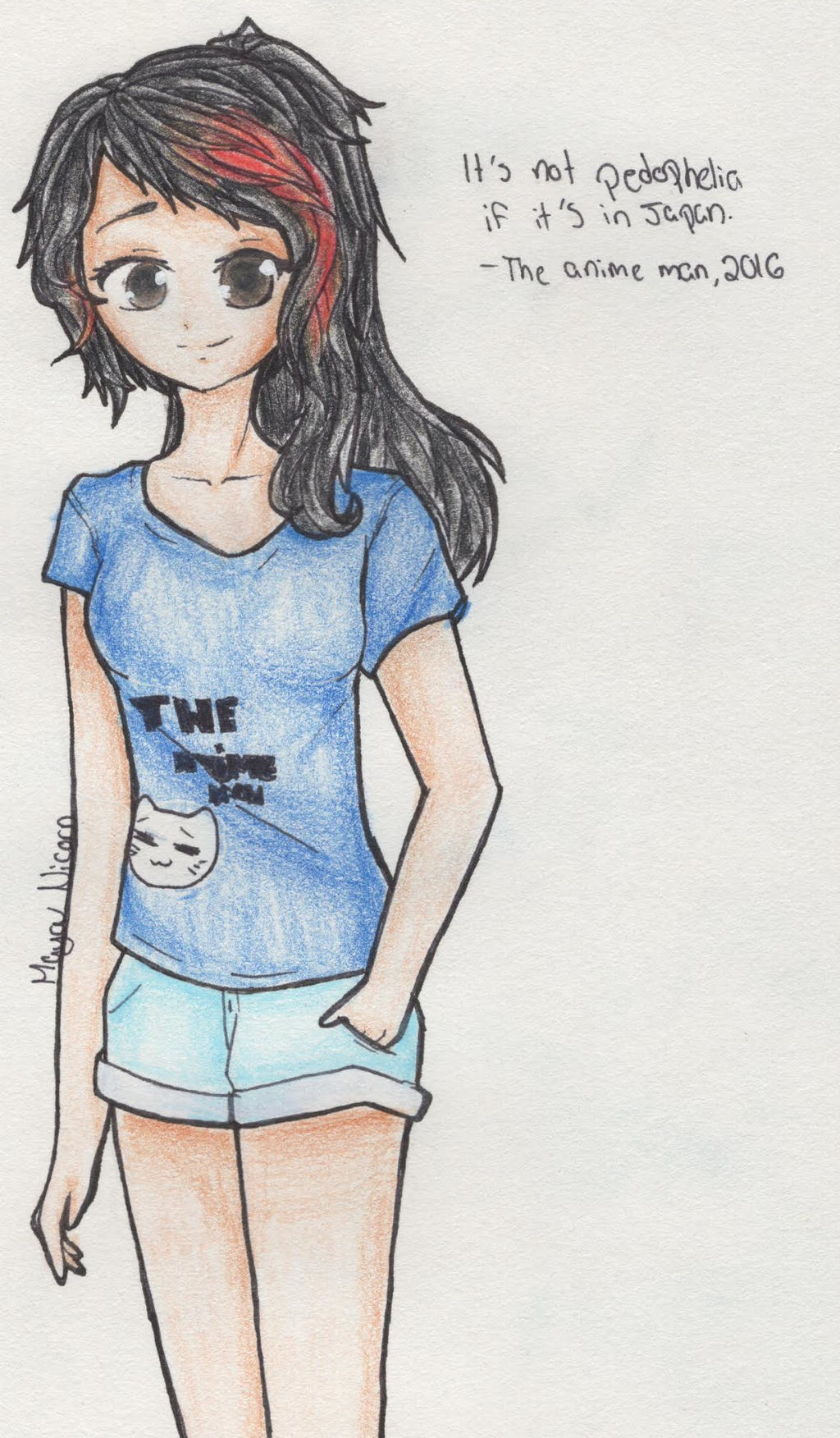 Genderbend The Anime Man by MayouNicorn on DeviantArt