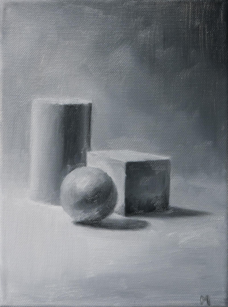 Oil Painting Study 2017 by DM7