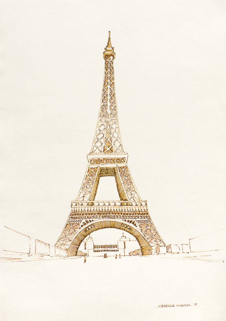 Eiffel Tower by DM7