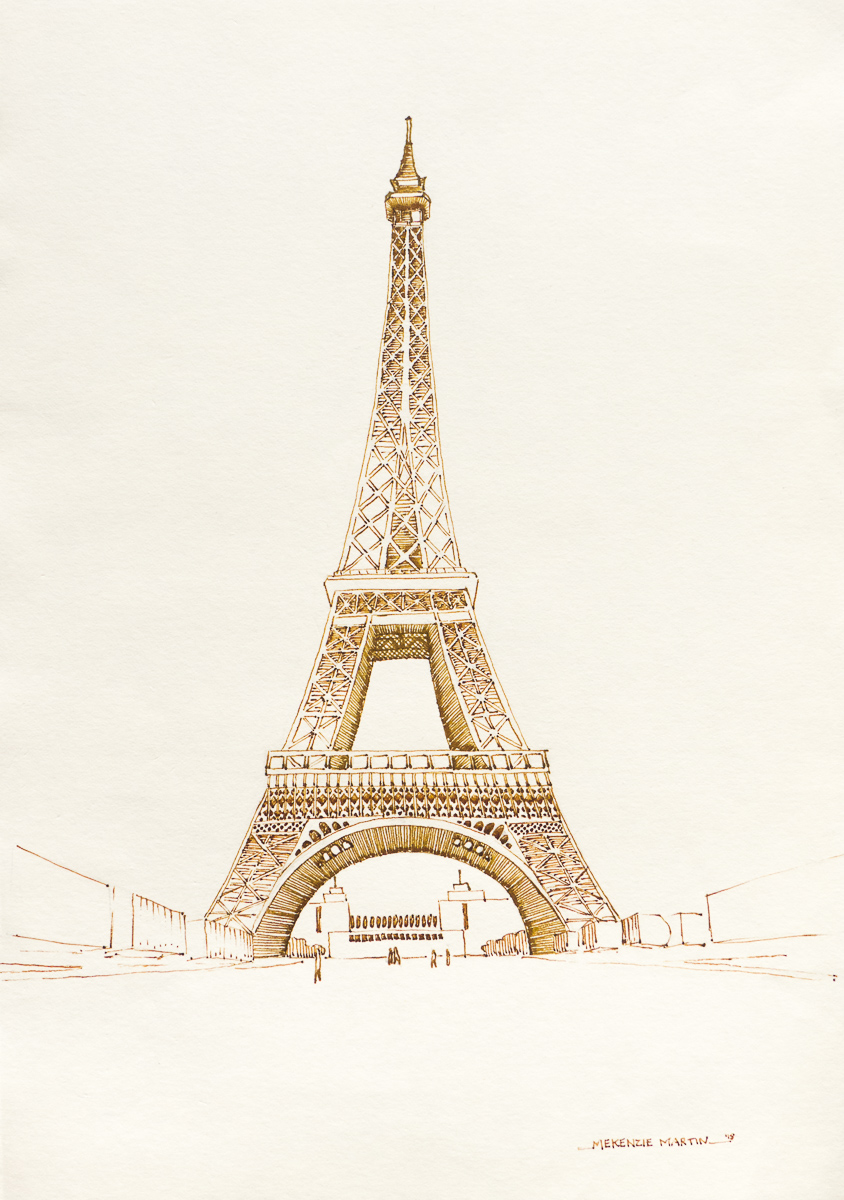 Eiffel Tower by DM7