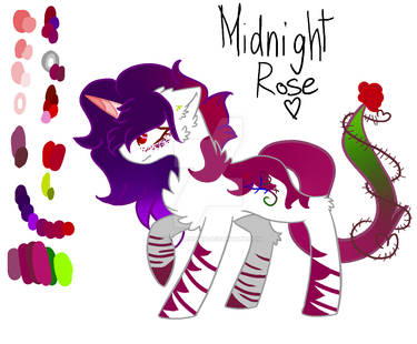 Midnight Rose Reference Sheet