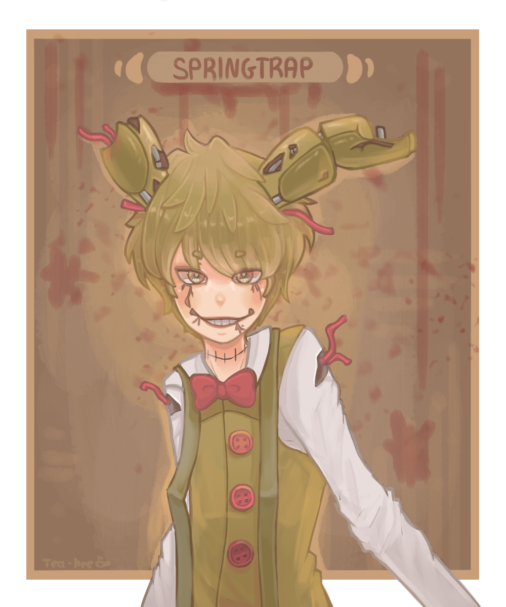 Springtrap by tea-hee on DeviantArt