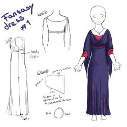 Fantasy dress #1