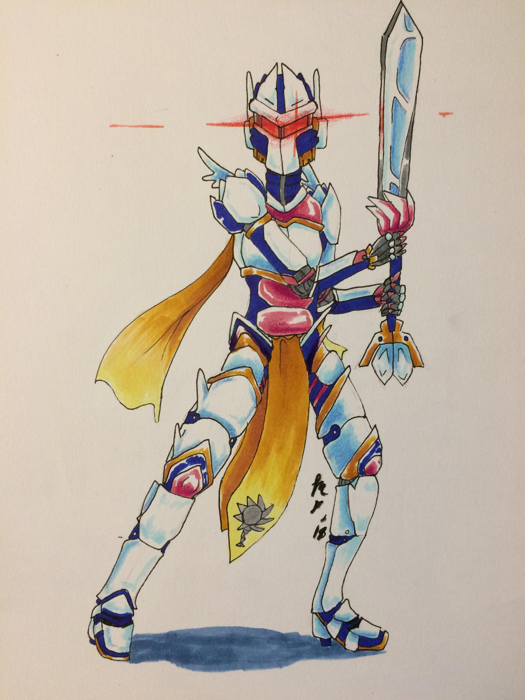 Mecha Knight by MalloryFox on DeviantArt