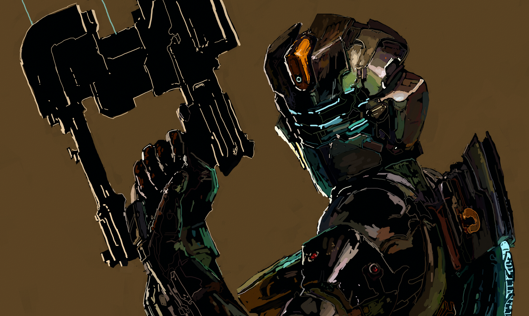 Dead Space Remake - Level 5 Suit by MarkusRollo on DeviantArt