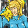 Pikachu x Samus