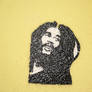 Bob Marley Stencil B and W