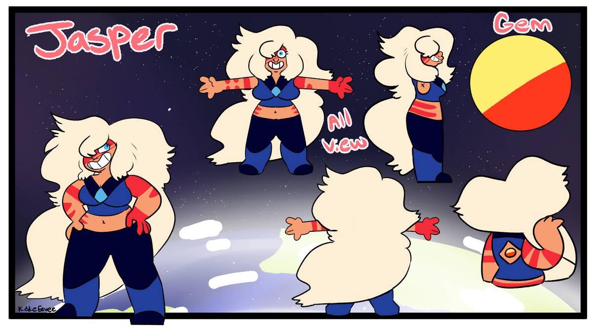 Jasper Character Sheet (OLD ART) by KiddieEevee on DeviantArt