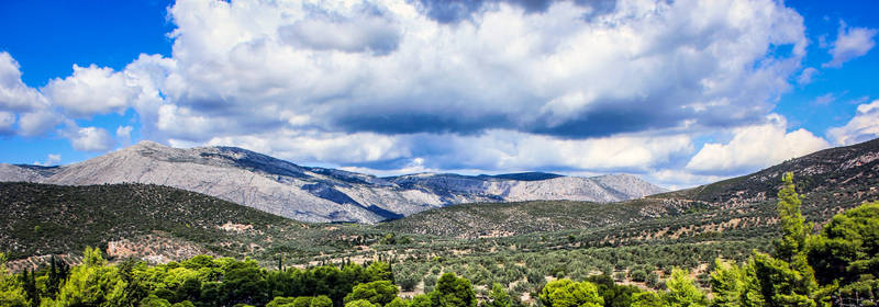 Greek skies