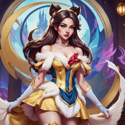 League of Princess- Belle - Ahri 