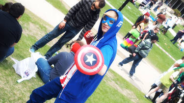 Street!Avengers Cap