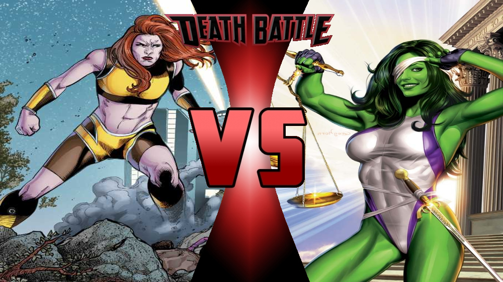 Giganta vs She-Hulk