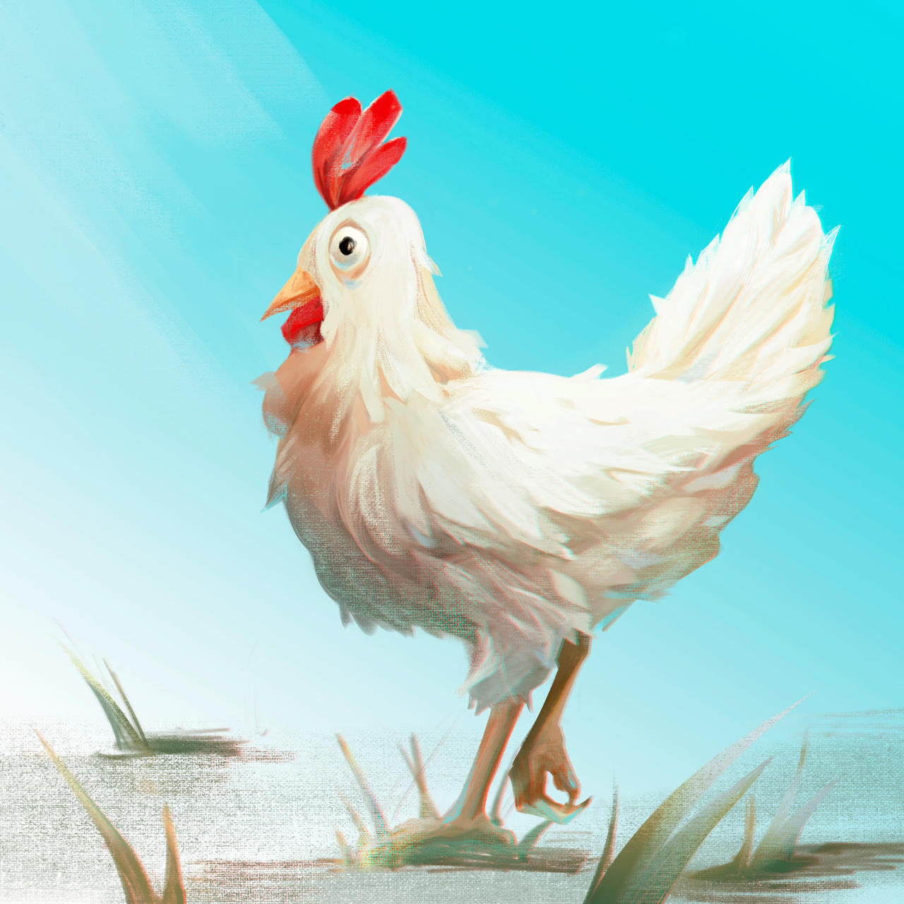 Chicken Deviantart Chicken by Lirfya on DeviantArt