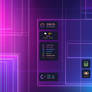New Desktop Jan 2025 - Rainmeter