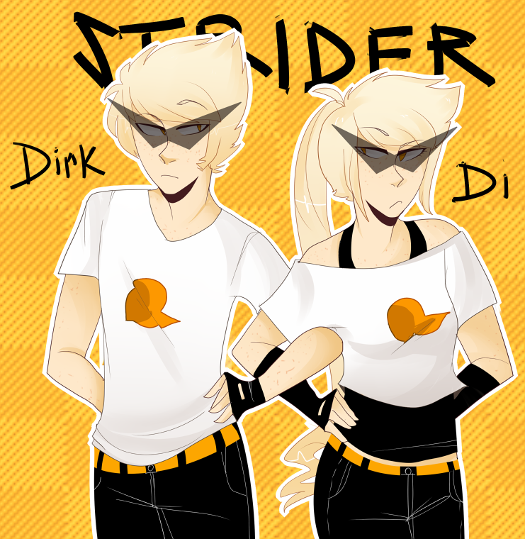 Rule 63 Dave  Homestuck, Striders, Genderbend