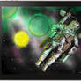 'iPad Art' Space Mutant