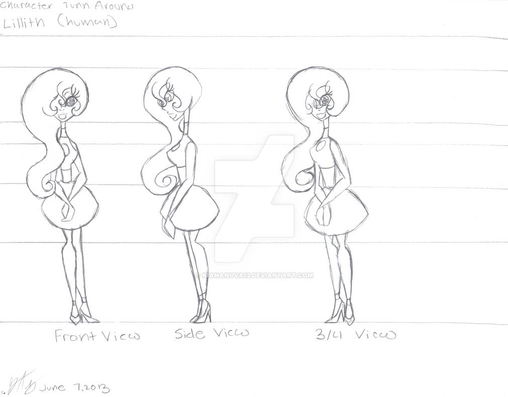 Lithe Build Human BS:Lillith Character Sheet -Human Form- by kiananuva12 on DeviantArt