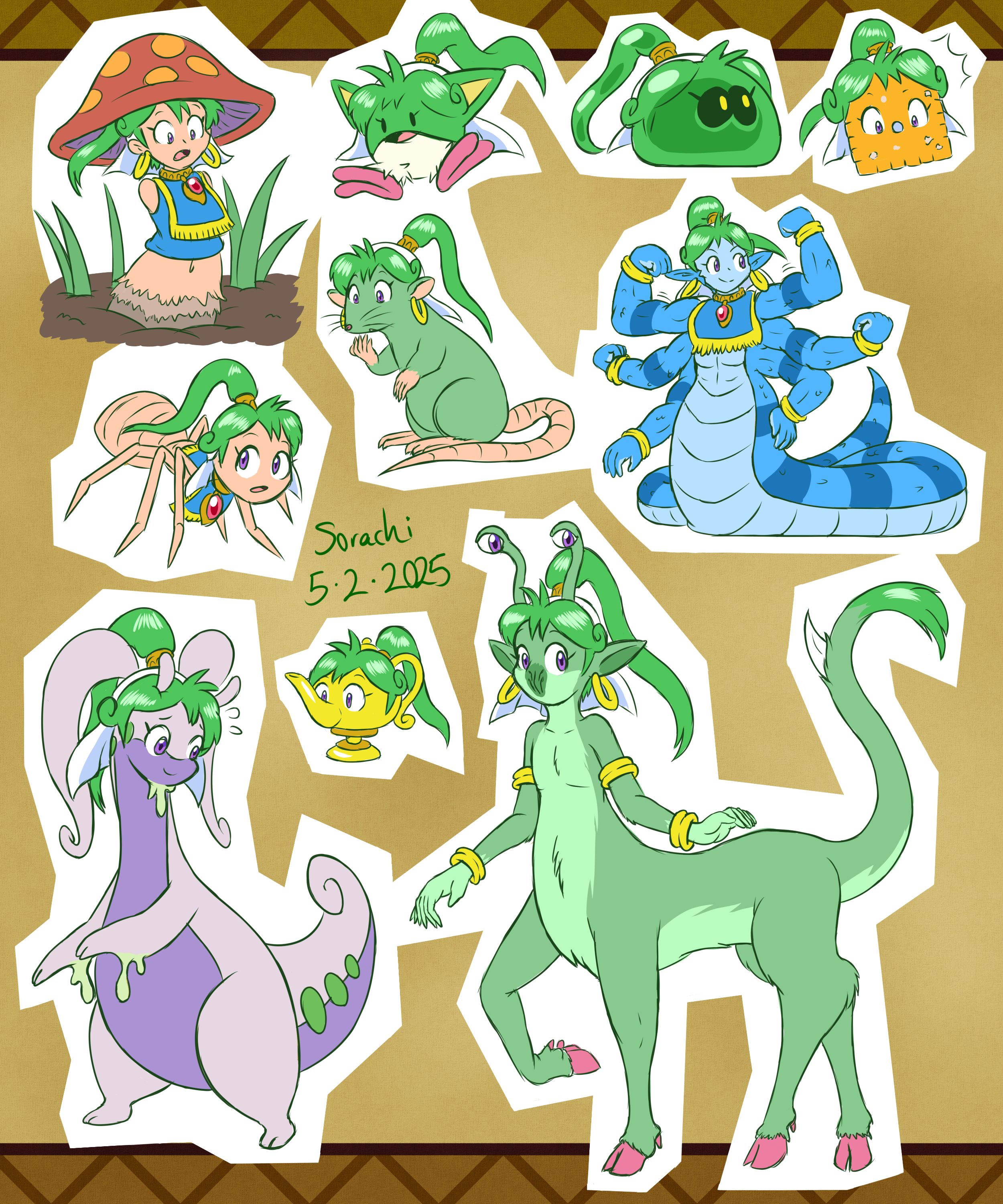 Asha TF Doodles
