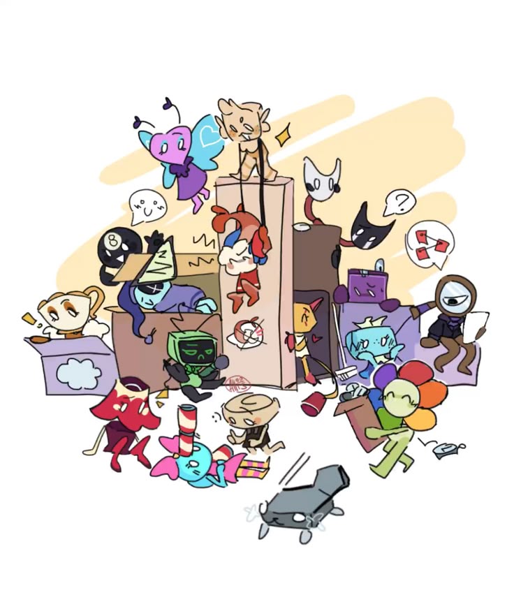 Movable Pfp Matching pfp time dandys world by lorenbiedma on DeviantArt
