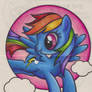 Rainbow Dash Coloring Page