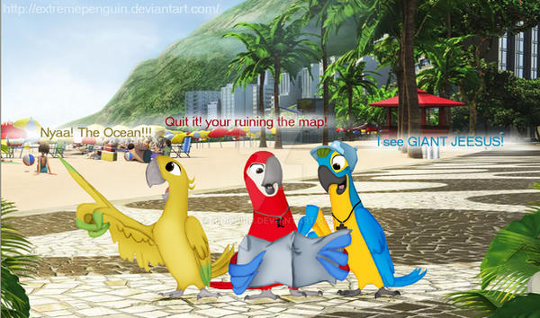 Ridicbird Deviantart Rio Besties and I: In RIO by RidicBird on DeviantArt