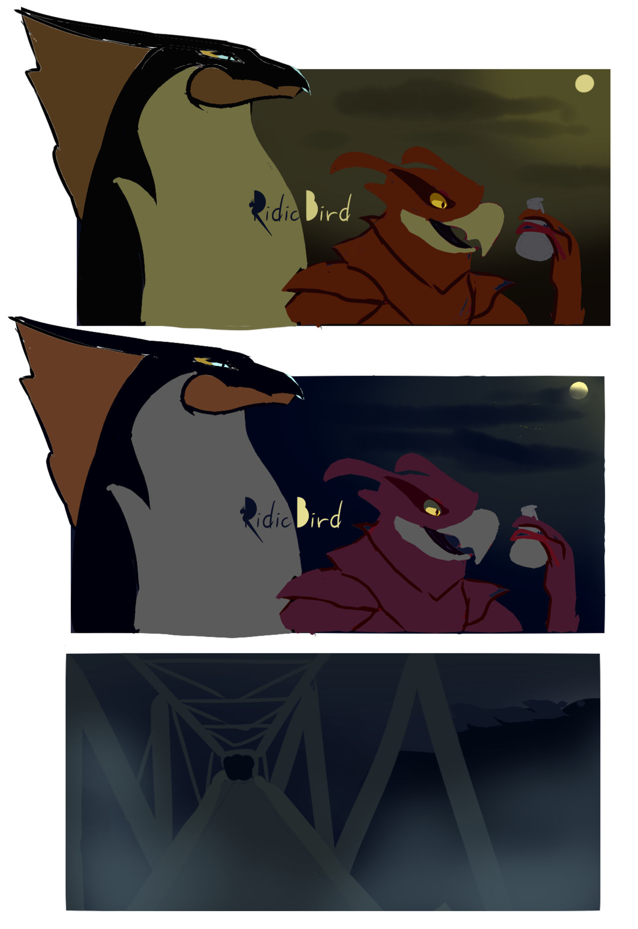 Ridicbird Deviantart Rio Concept art for Halloween animation project by RidicBird on DeviantArt