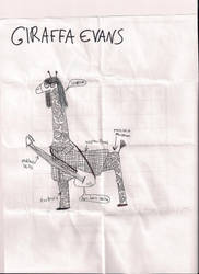 Giraffa Evans, bad version
