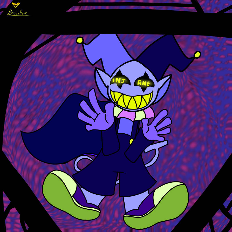 Jevil deltarune by BritishBoink on DeviantArt
