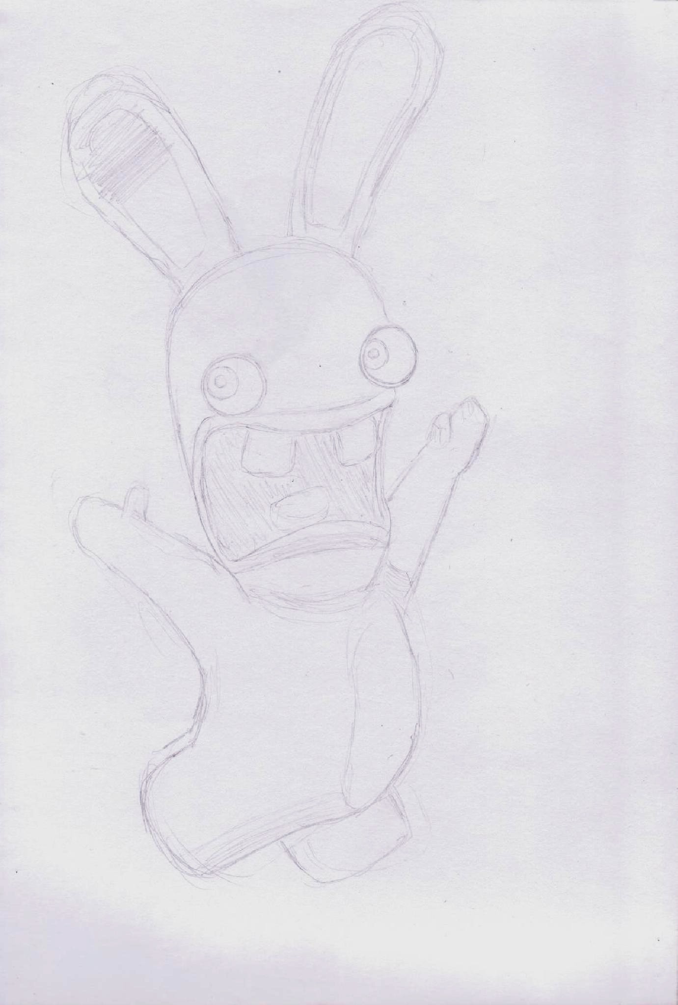 Rabbid - WIP 1 by Comrade47 on DeviantArt