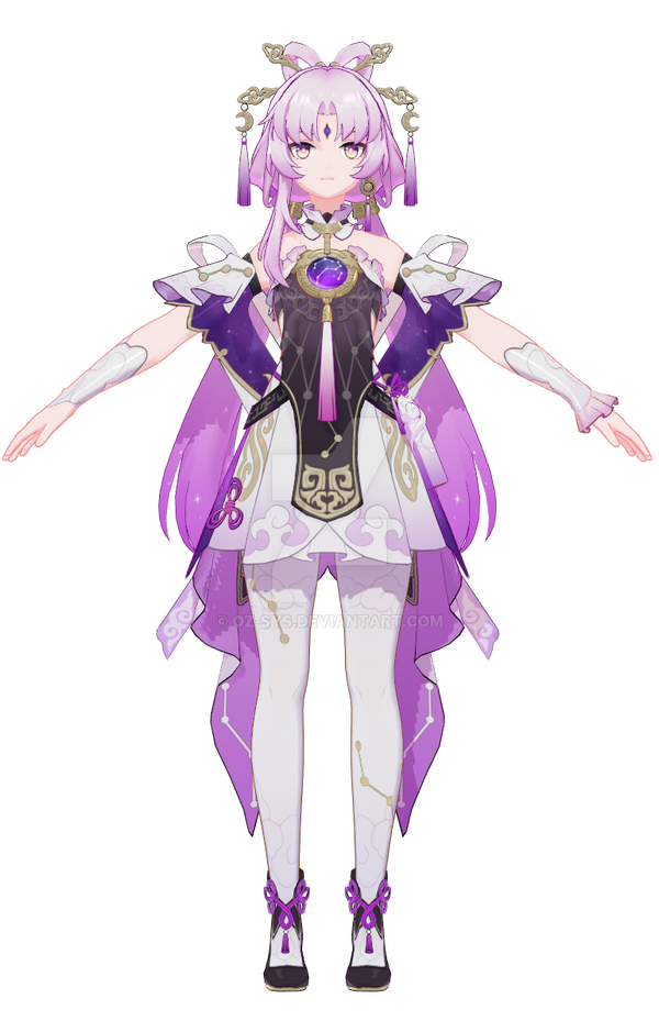 MMD - Honkai Star Rail - (Fu Xuan) + DL by OZ-Sys on DeviantArt