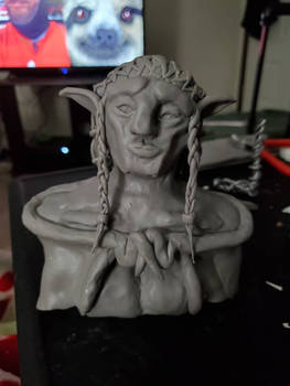 Siegfried sculpture bust