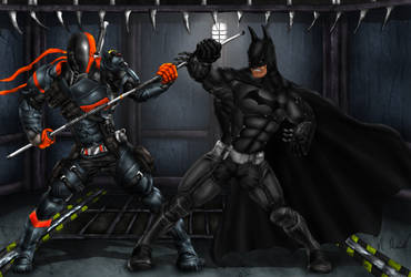 Batman Arkham Origins Deathstroke Fanart