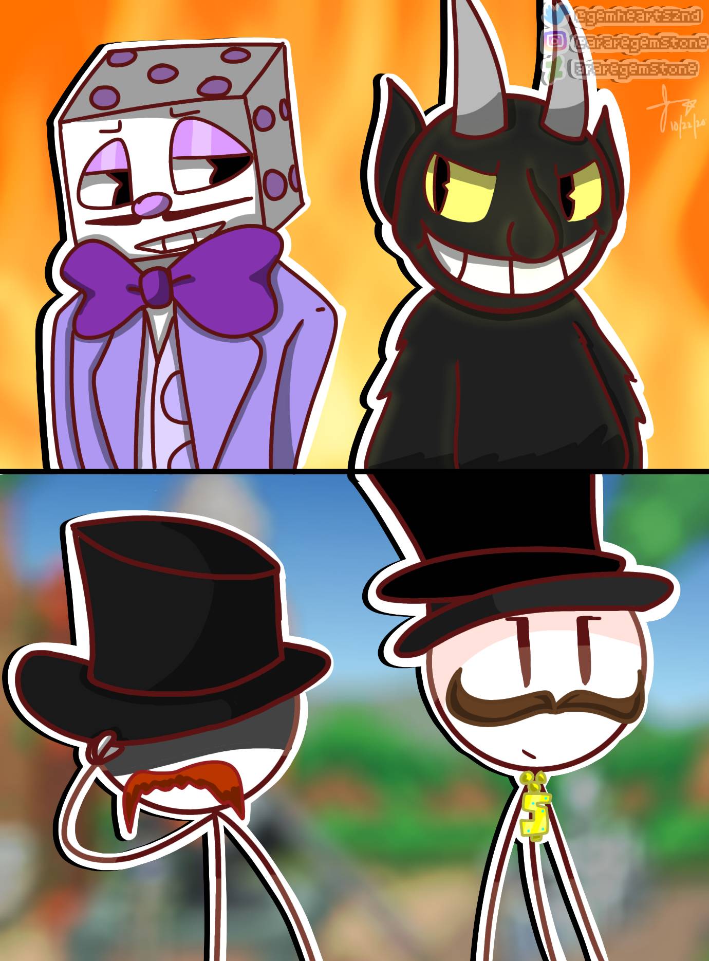Right Hand Men by araregemstone on DeviantArt