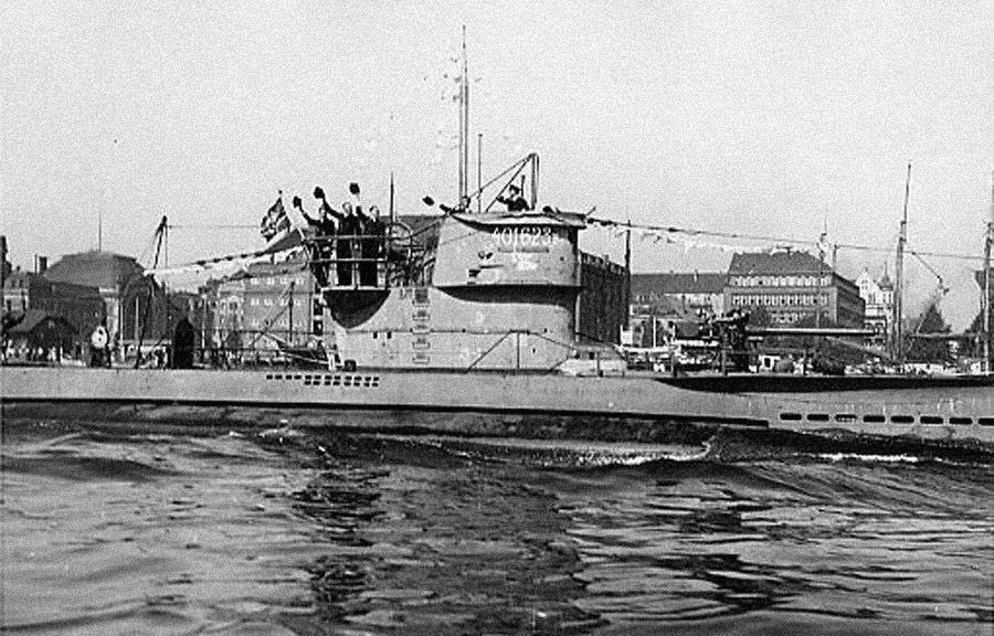 WW2 German Kriegsmarine U-48 Type VIIB U-boat