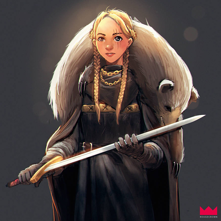 Lady Mormont by rougecrown on DeviantArt