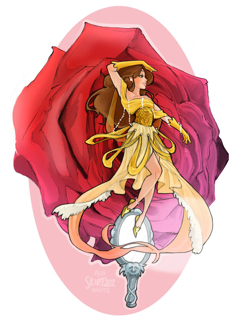 Floral Fallal Belle by Skirtzzz