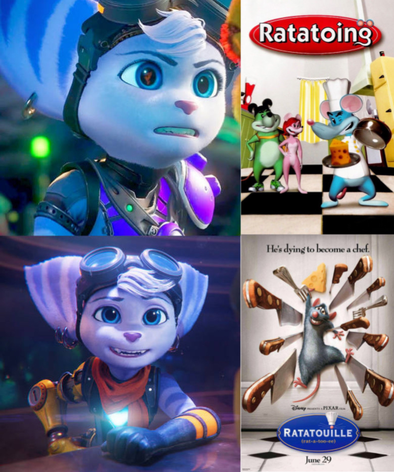 Rivet hates Ratatoing and likes Ratatouille by RobatoRP on DeviantArt
