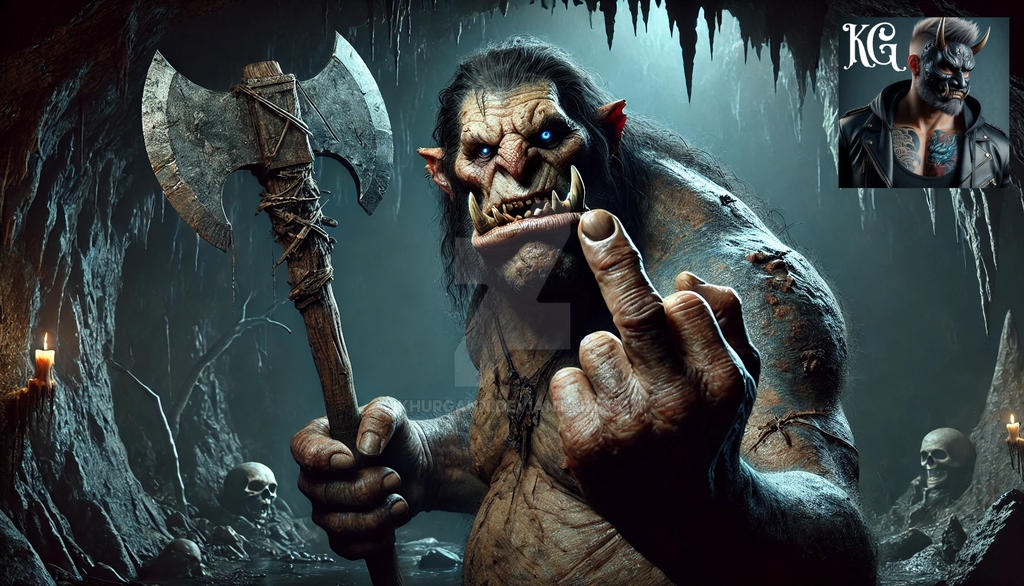 Rock'n'Troll... lol - Adoptable - 4K by Khurgann on DeviantArt