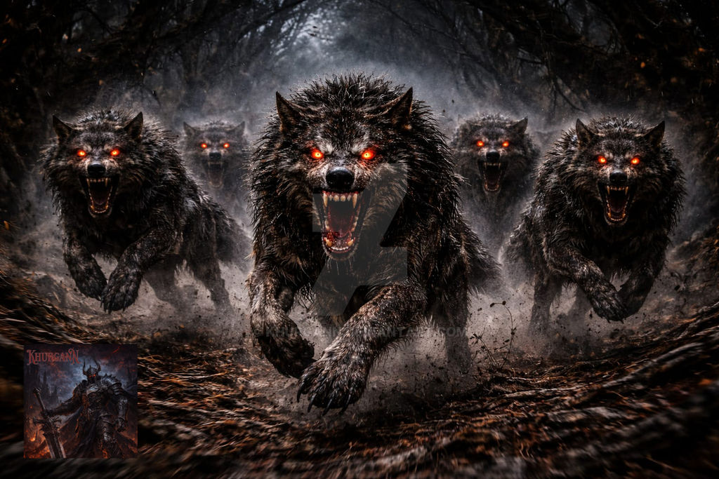 Infernal Wolves infernal wolf pack by Khurgann on DeviantArt