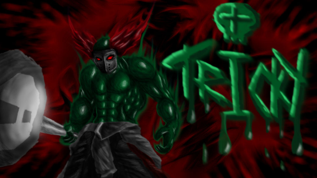 Desktop Background :Tricky-Madness Combat by Aztec-Necromancess on